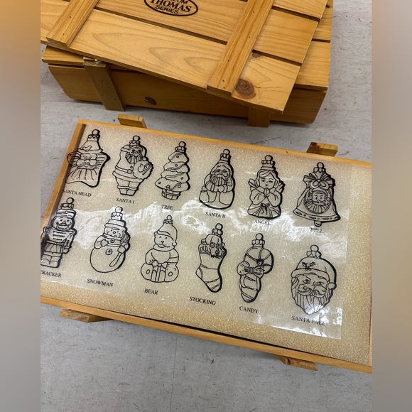 . Museum Thomas Series Glass Christmas Tree Ornaments - Vintage Thomas Pacconi - Picture 4 of 6